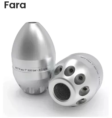 FARA, дюза, TE 1/4» C, 8 x 15°, 1» г, 420/145