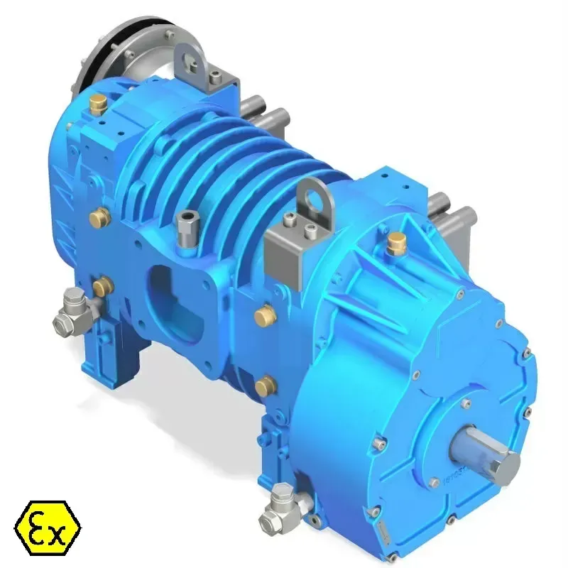 Насос вакуумный JUROP PVT 200 HDR ATEX, левое вращение